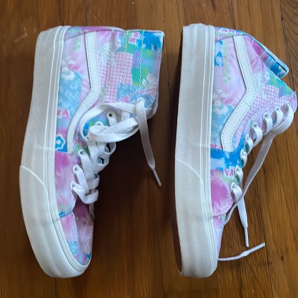 Vans SK8-Hi Tapered VR3 Sneaker in Sunny Day Multi/True White - Picture 7 of 8